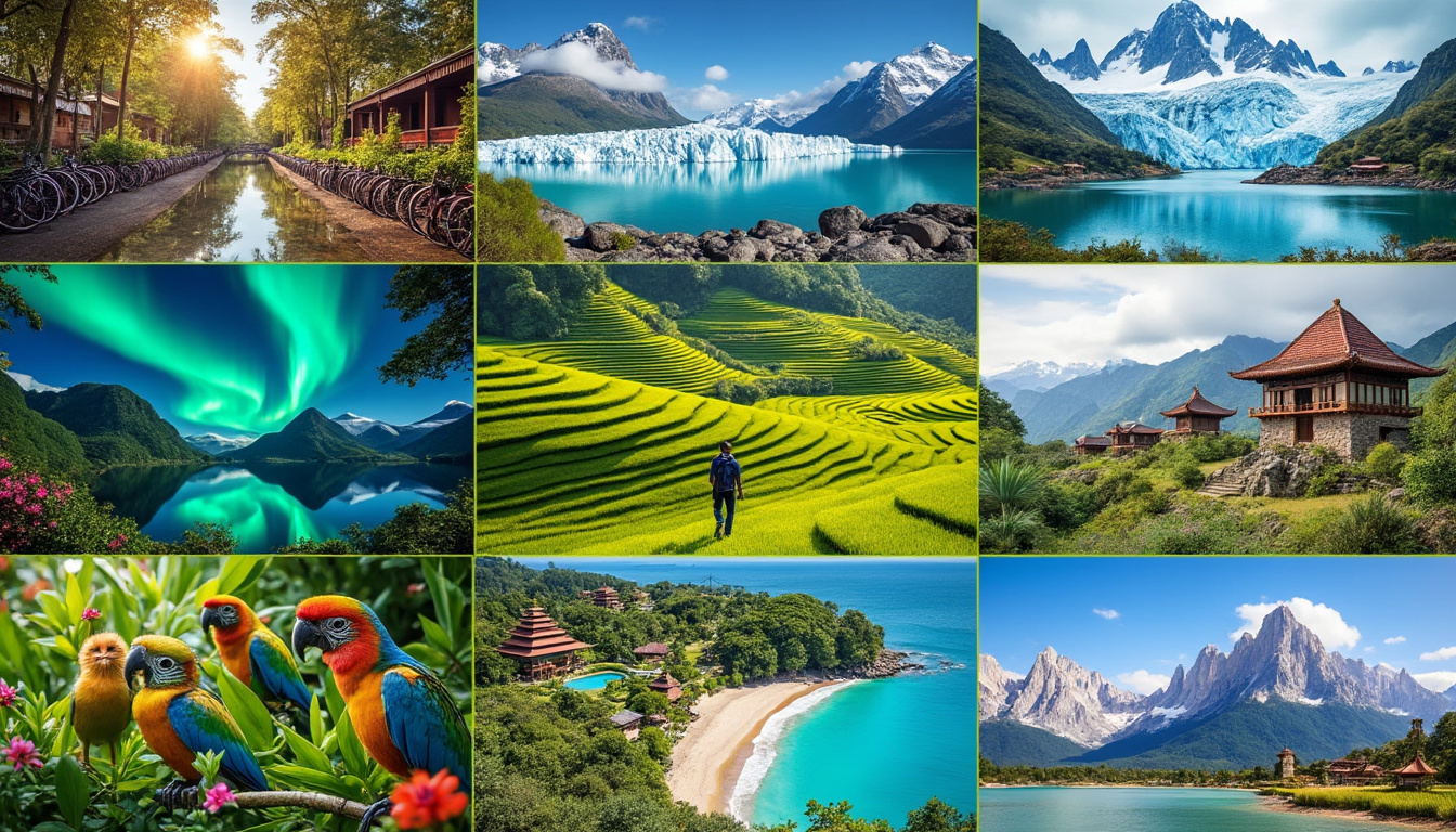 10 destinations incontournables pour un voyage vert