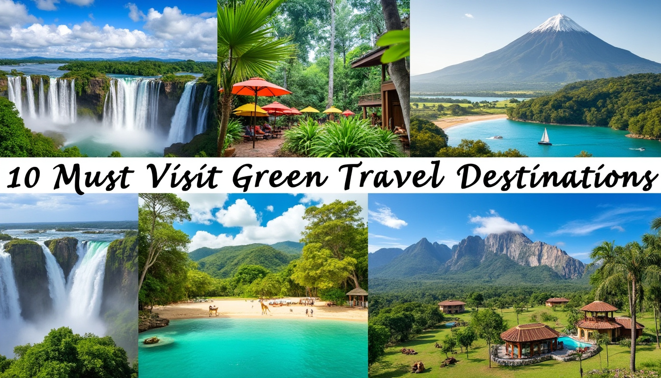 10 destinations incontournables pour un voyage vert