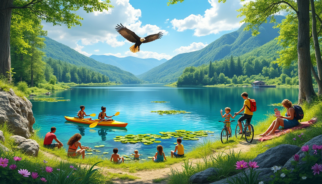 Le lac d&rsquo;Aiguebelette : un territoire qui valorise l&rsquo;outdoor et l&rsquo;écotourisme